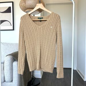 Ralph Lauren cable knit sweater